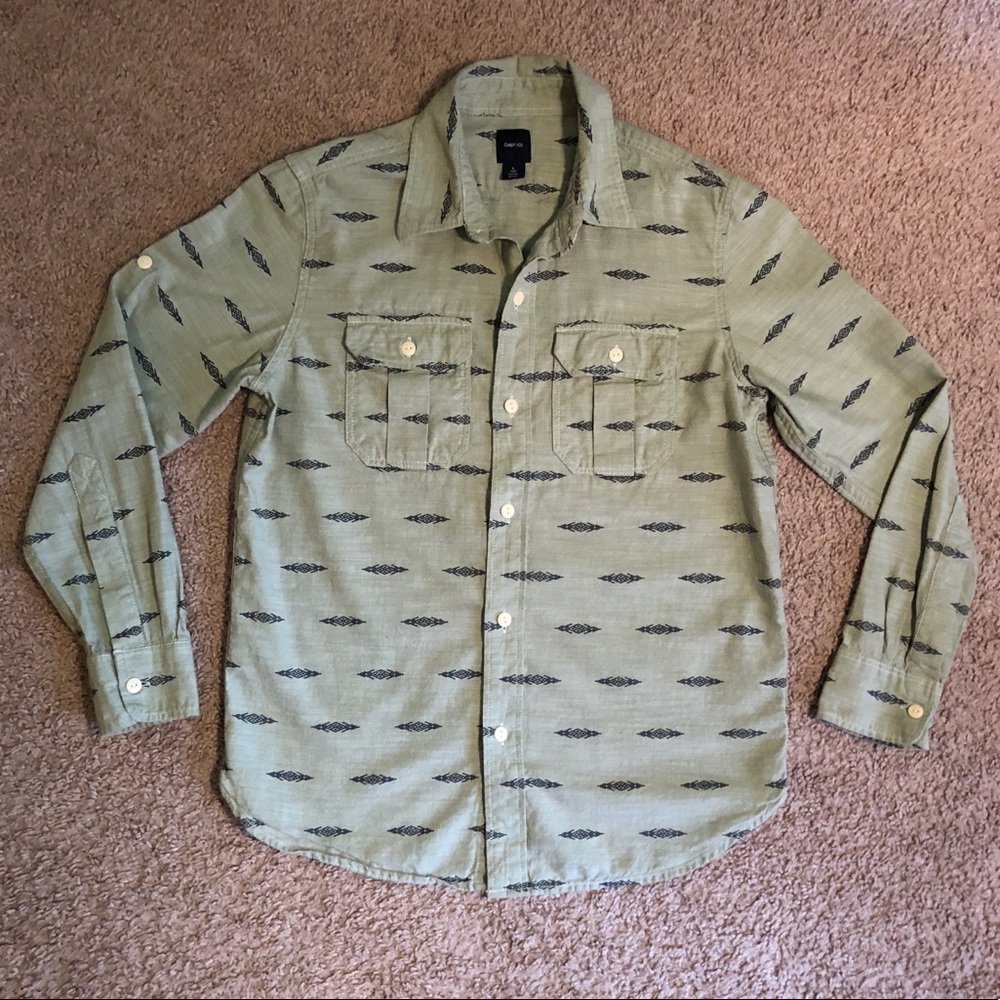 Kid’s gap button down Large (10)